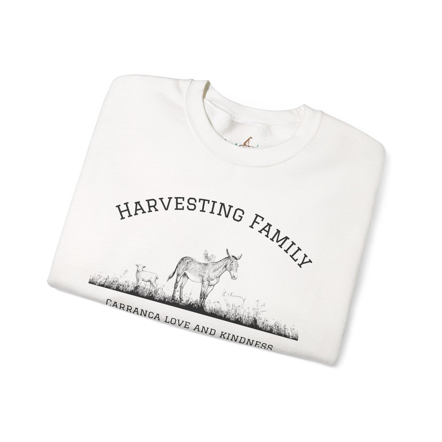 Harvesting Family Crewneck Sweatshirt