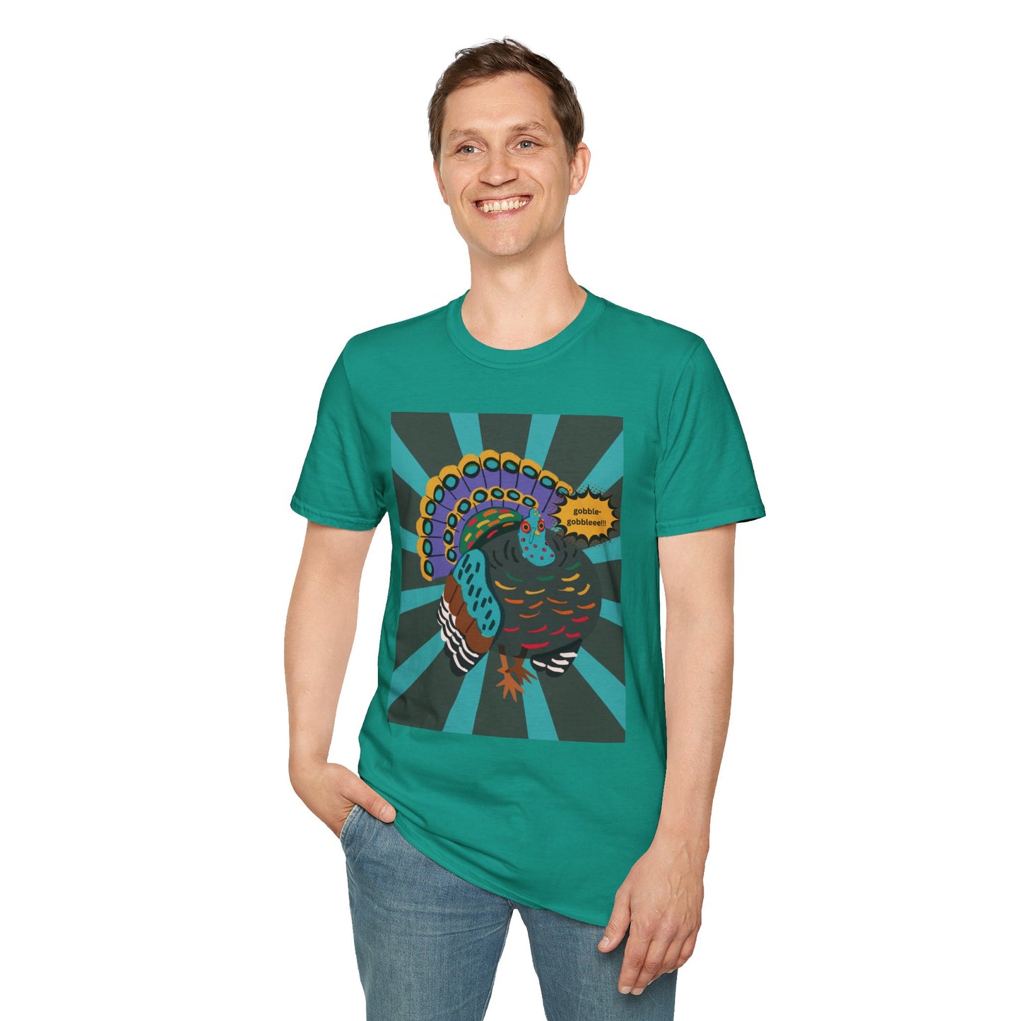 Ocellated Turkey Pop Art Tee