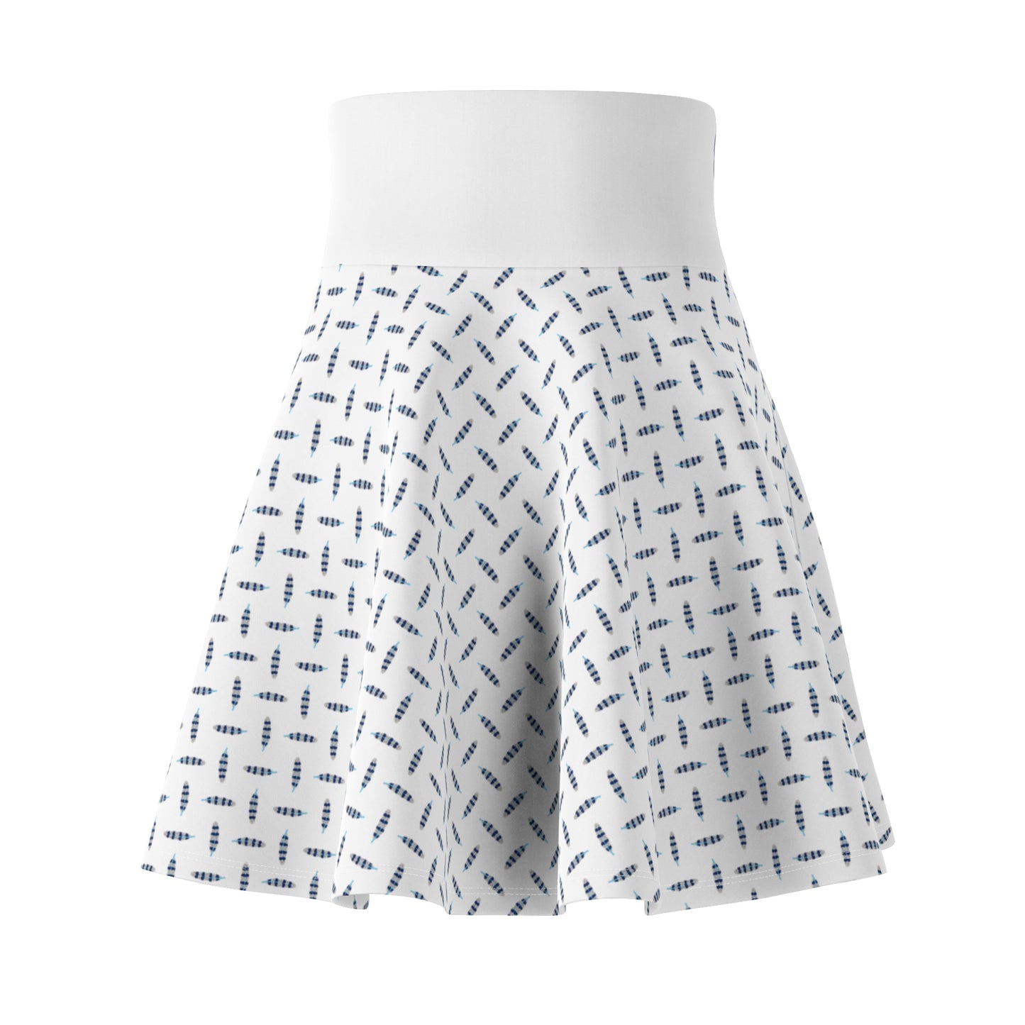 Feather Drift Skater Skirt