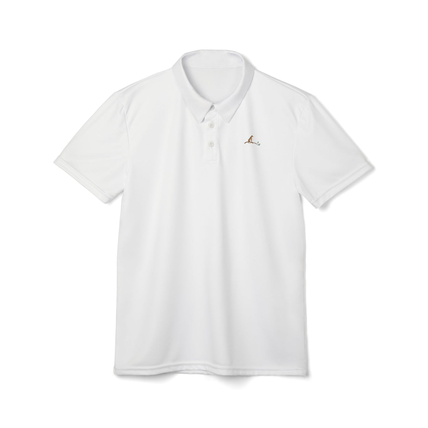 Wild Crest Performance Polo - White