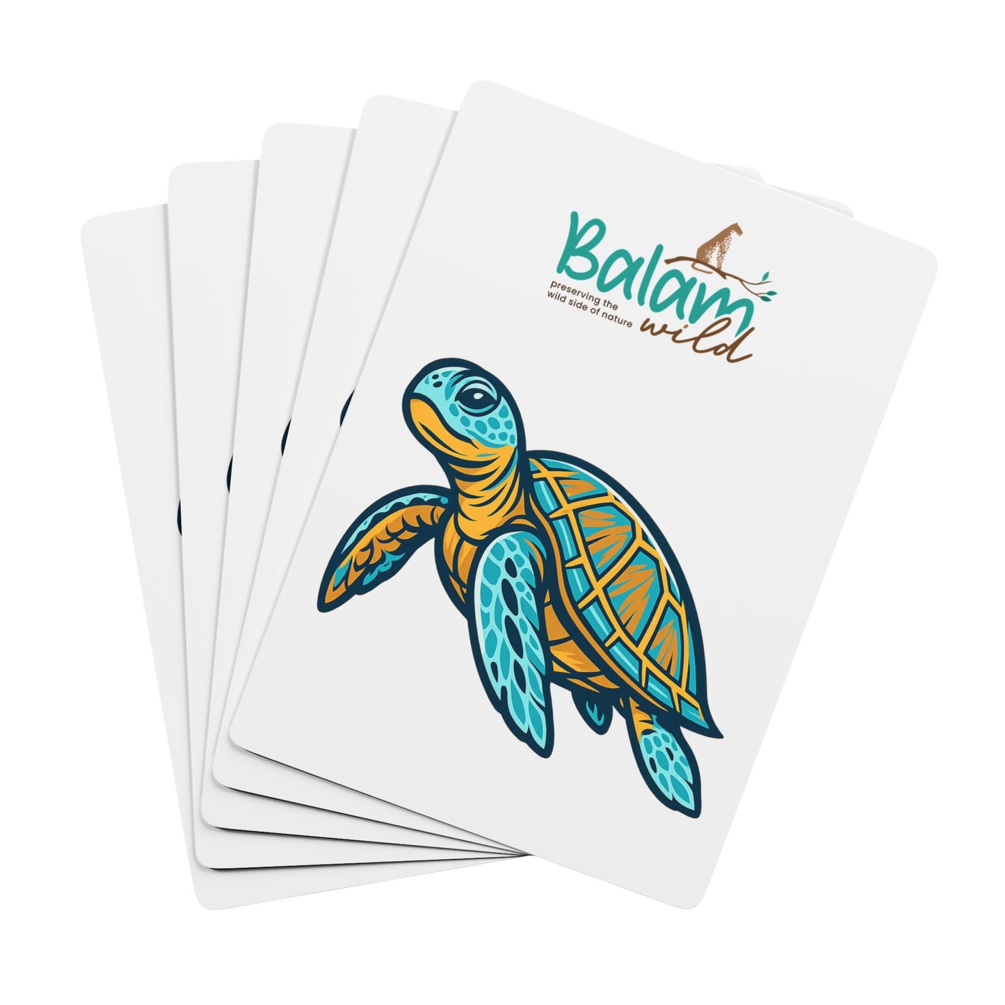 Tide & Wild Playing Card