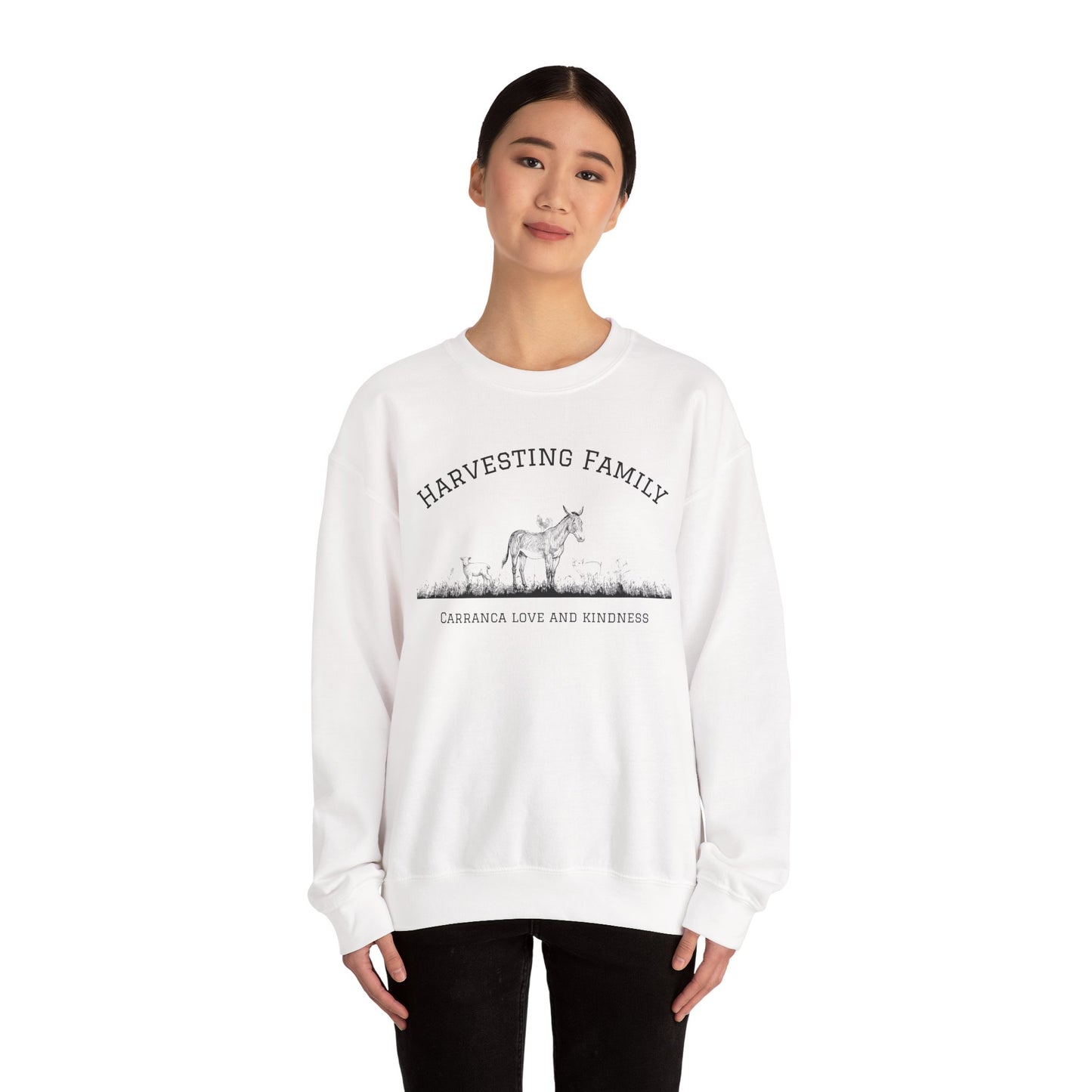 Harvesting Family Crewneck Sweatshirt