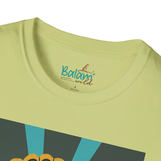 Ocellated Turkey Pop Art Tee - Pistachio