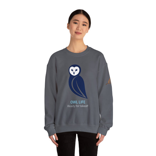 Owl Life Snuggie - Charcoal