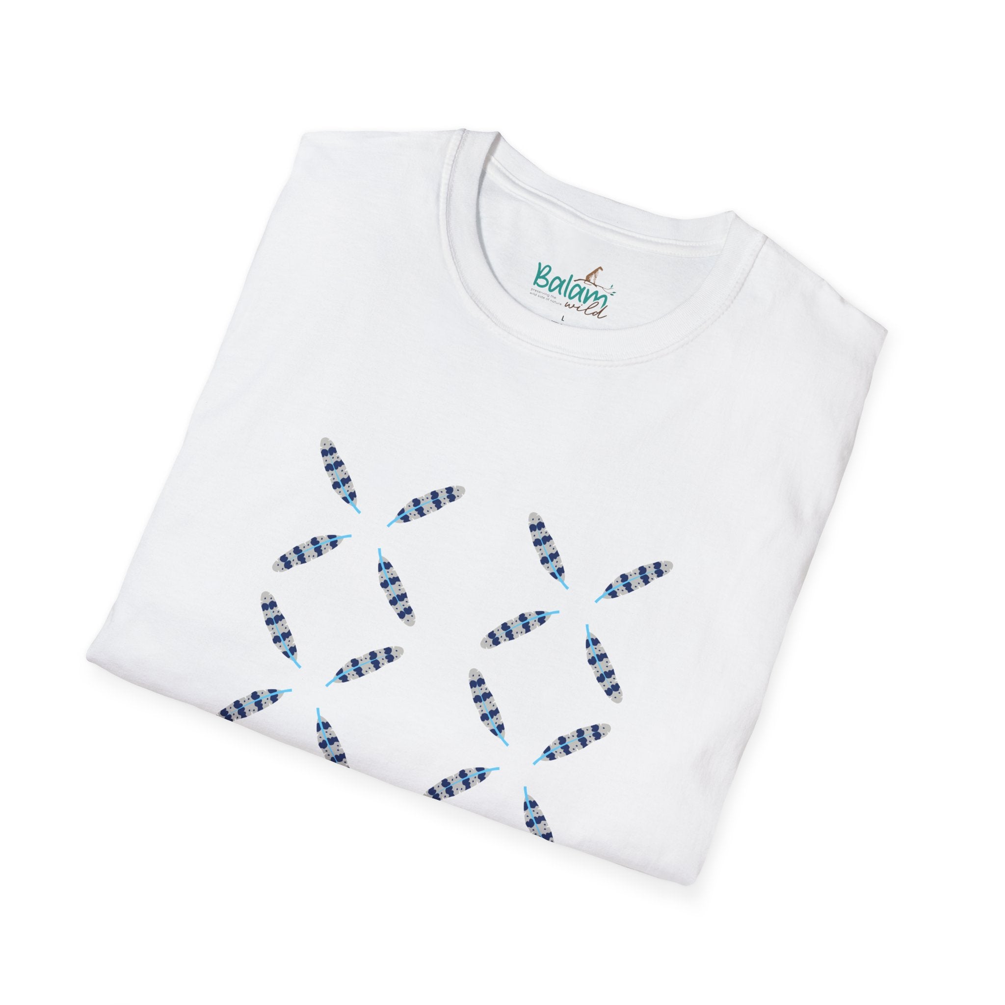 Feather Flow Tee - White