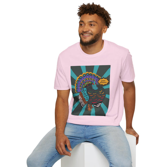Ocellated Turkey Pop Art Tee