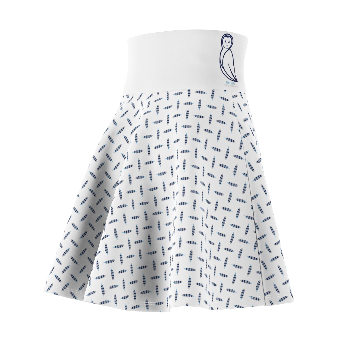 Feather Drift Skater Skirt