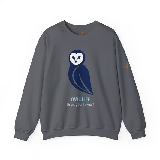 Owl Life Snuggie - Charcoal