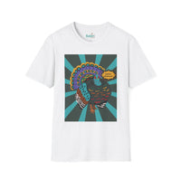 Copy of Ocellated Turkey Pop Art Tee - Pistachio