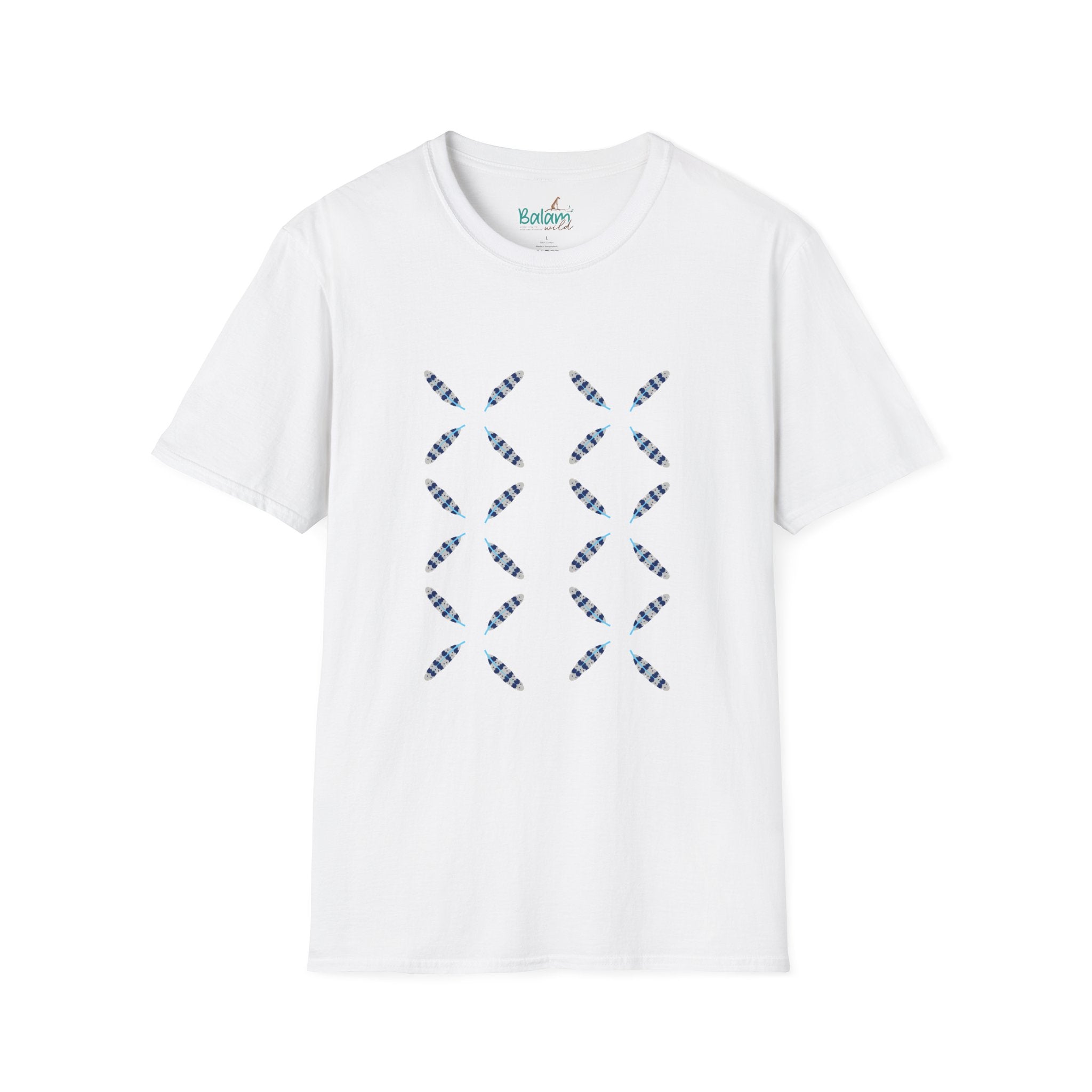 Feather Flow Tee - White