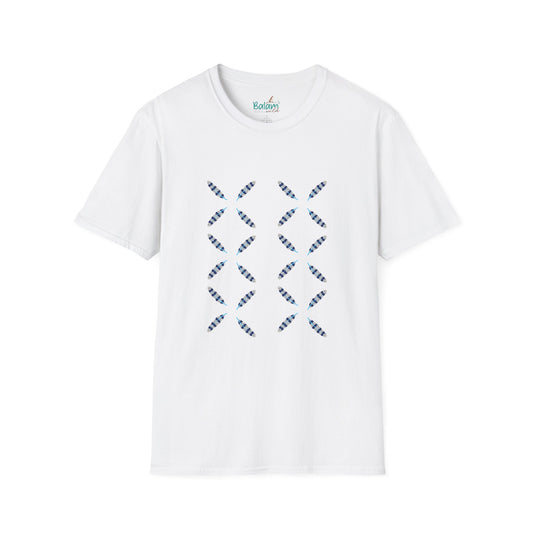 Feather Flow Tee - White