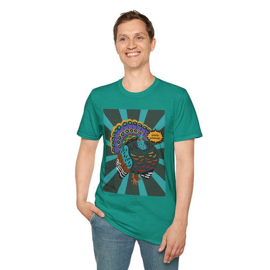 Ocellated Turkey Pop Art Tee