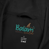 Balam Wild “Stay Grounded, Stay Wild” Windbreaker Jacke - Black
