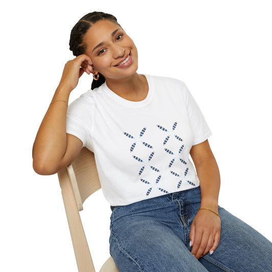 Feather Flow Tee - White