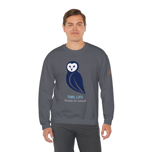 Owl Life Snuggie - Charcoal