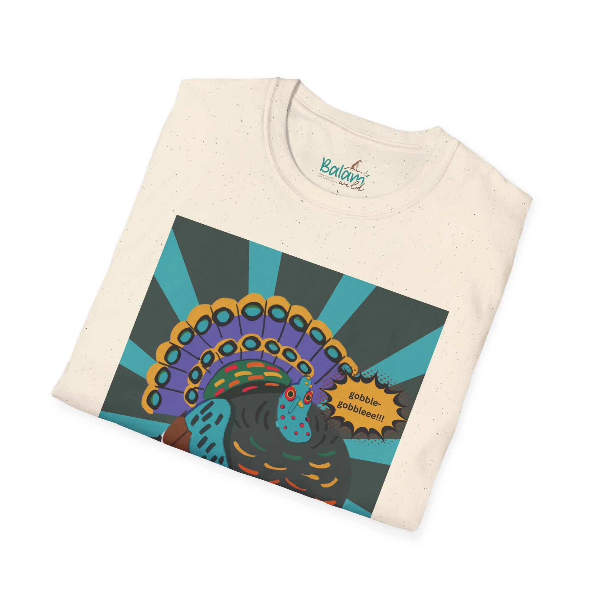 Ocellated Turkey Pop Art Tee
