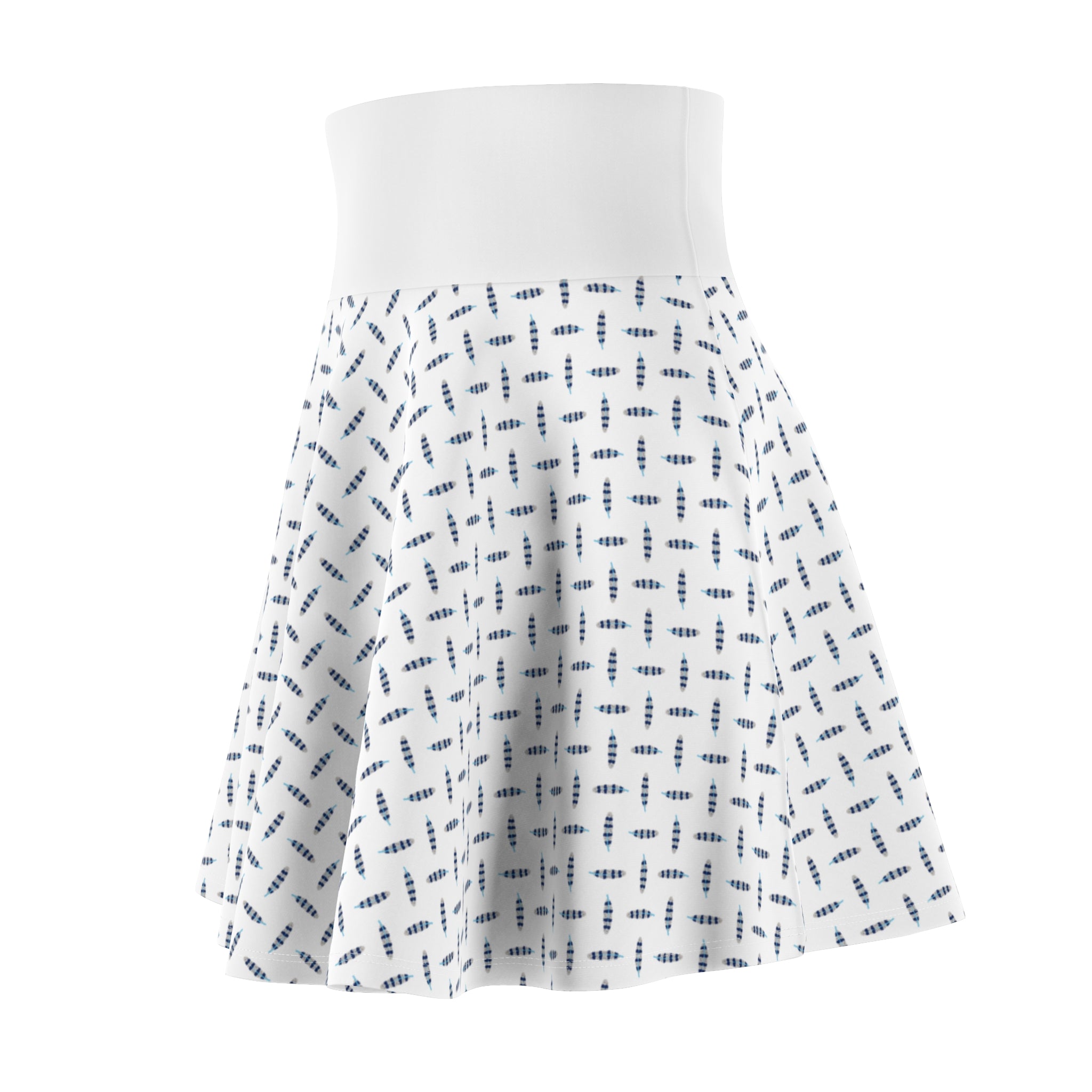 Feather Drift Skater Skirt