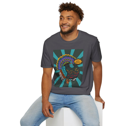 Ocellated Turkey Pop Art Tee