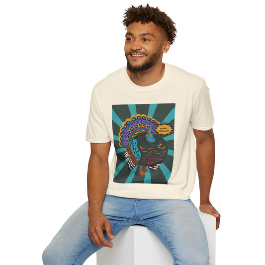 Ocellated Turkey Pop Art Tee
