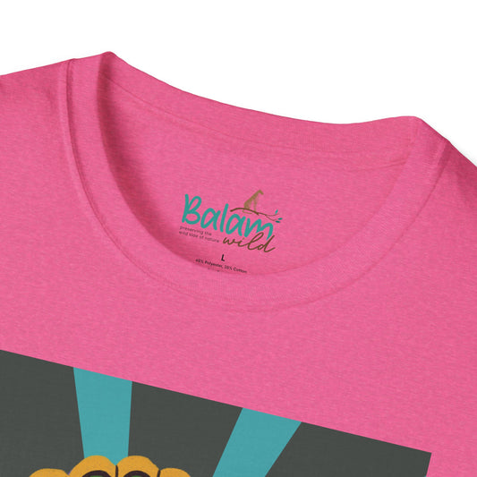 Ocellated Turkey Pop Art Tee - Heather Heliconia