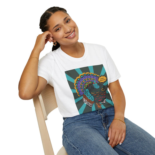 Ocellated Turkey Pop Art Tee