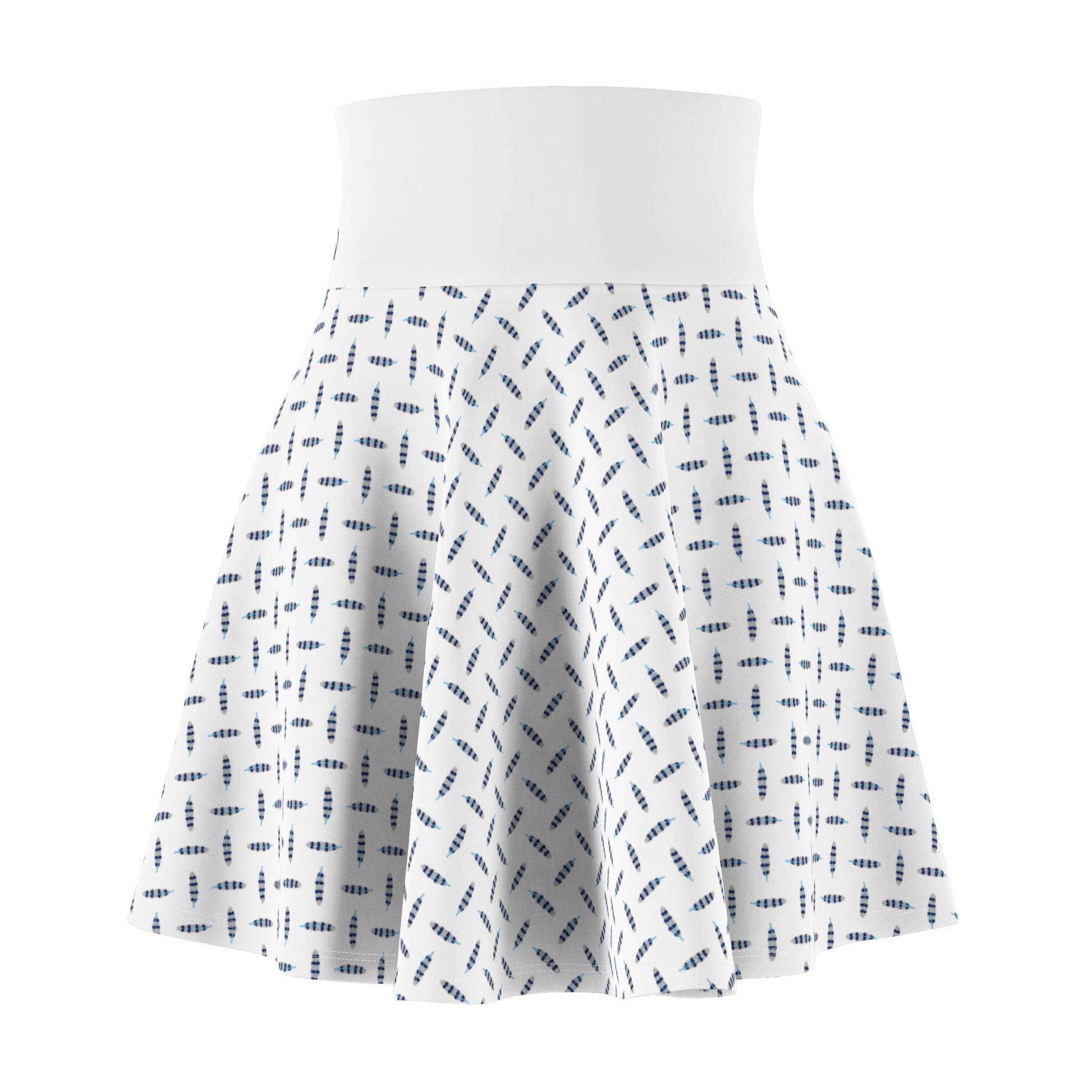 Feather Drift Skater Skirt