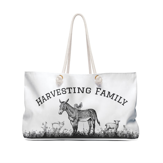 Harvesting Family Weekender Bag
